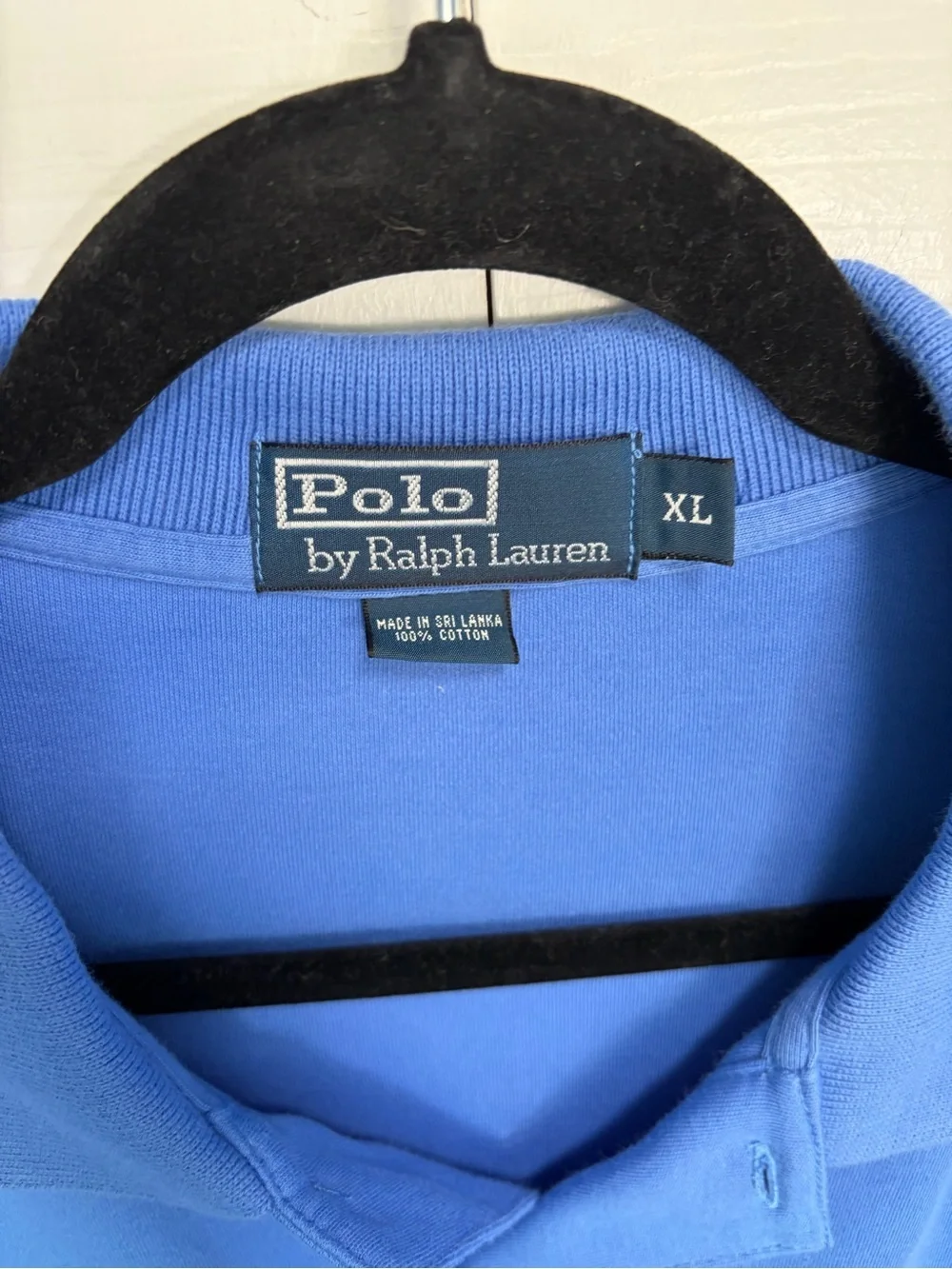 Ralph Lauren Men’s Blue Polo Orange Pony XL PREPPY CASUAL COASTAL